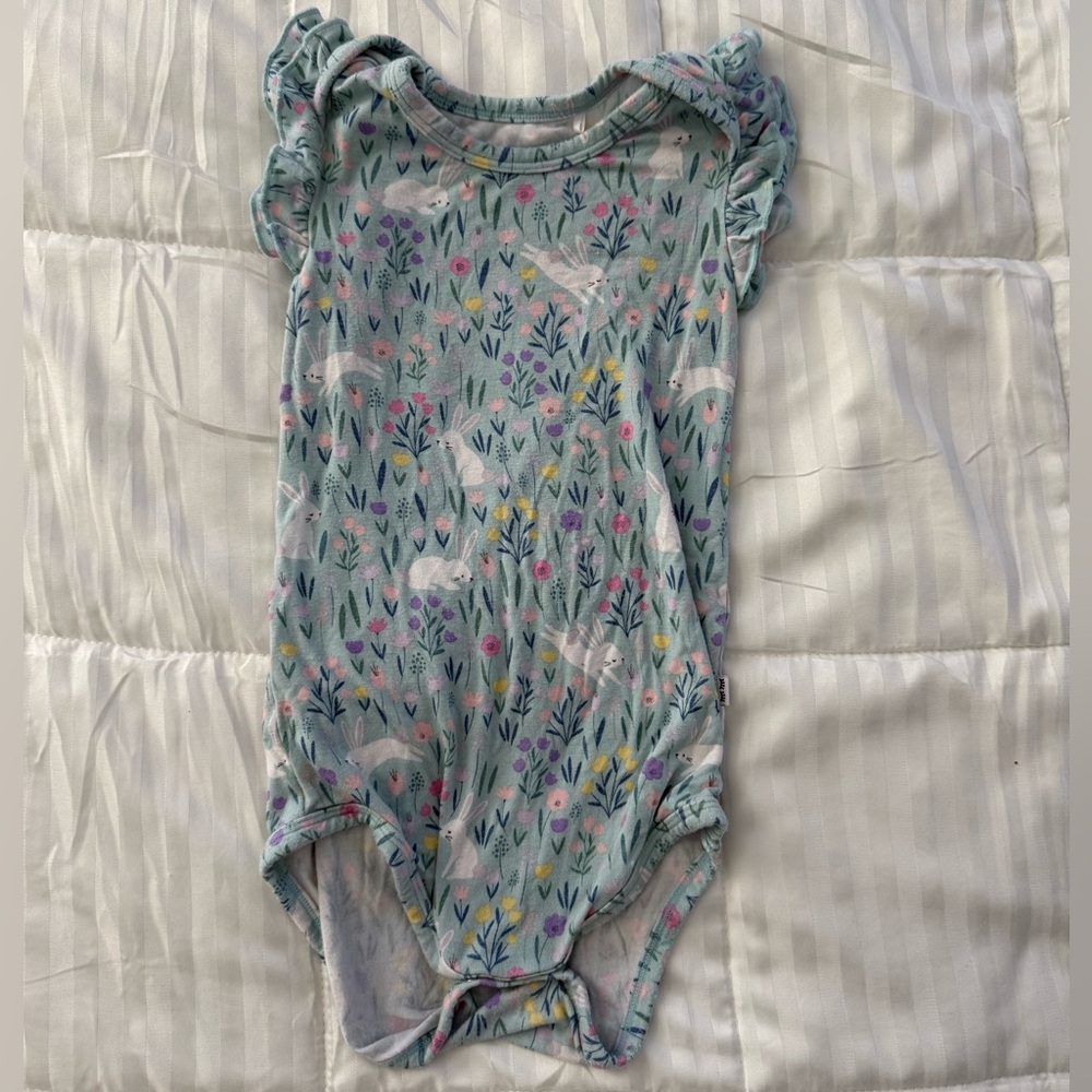 Little Sleepies Bunny Easter Onesie - Sz 18-24M